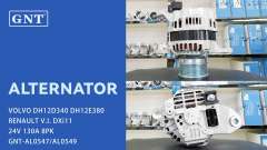 24V 130A Alternator compatible with VOLVO DH12D340 Engine 19092000 19092048 30008VL 940002X 940003X DRB0002 DRB0002X DRB0003X DRB0005X