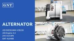 24V 55A Alternator compatible with JCB220 Engine 32008611 32008650 11203441 11203913 11204116 AAK5584 AAK5771 AAK5808 IA1211