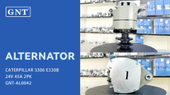 24V 45A Alternator compatible with CUMMINS 21SI Engine 0R2698 0R5217 1W9489 3N2702 3N2706 3T6352 3Y6691 3Y8200 5A8908 5N5692 6N5217