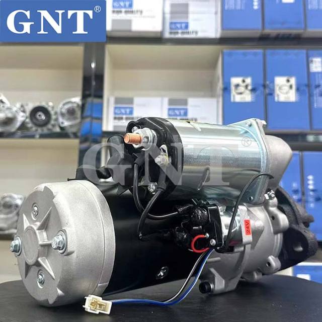 24V 12T Starter compatible with KOMATSU 6D125 Engine 03517020251 03517020252 03517020610 03517020611 03517020612 03517020620 03517020621 0230008061