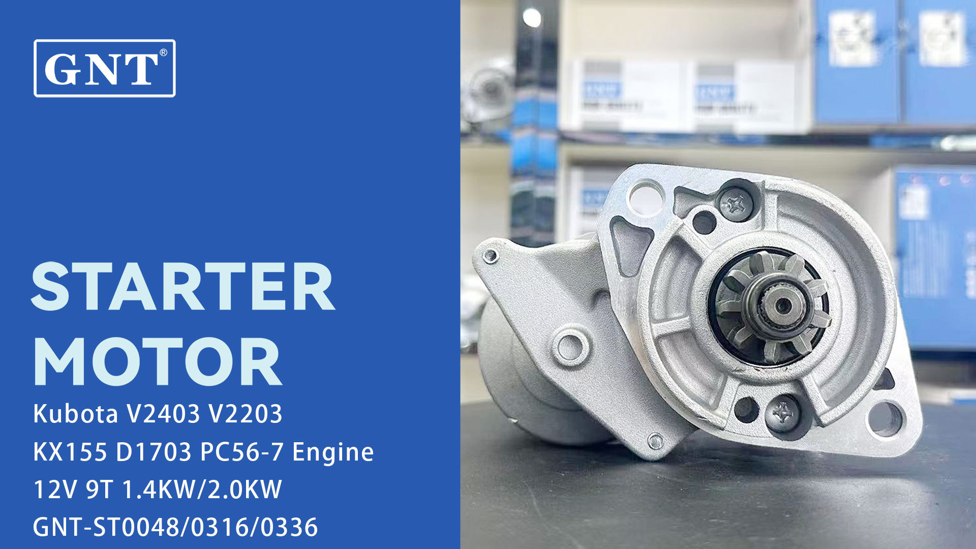 12V 9T Starter motor compatible with Komatsu PC56-7 Engine ZJBR00854 E812063012 E812063013 E812063014 1K37163012 1K37163013 1K37163014