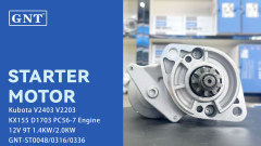 12V 9T Starter motor compatible with Komatsu PC56-7 Engine ZJBR00854 E812063012 E812063013 E812063014 1K37163012 1K37163013 1K37163014