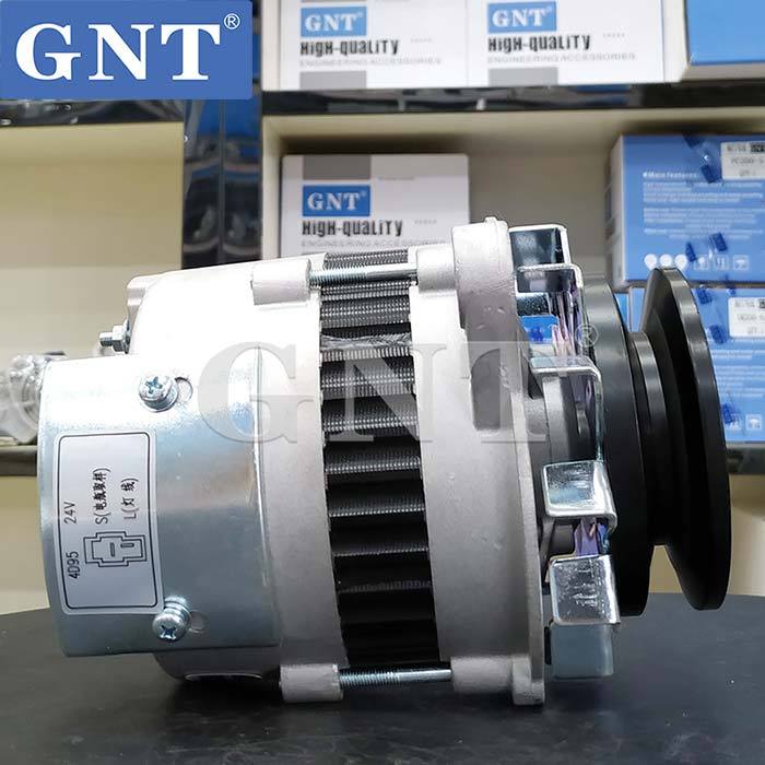 24V 35A Alternator compatible with KOMATSU 4D95 6D95 PC60-5 Engine 0330005480 0330005510 0330005540 0330005700 0330005710 0330006240
