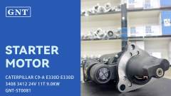 24V 11T Starter compatible with CATERPILLAR E330D Engine 1990378 1990382 1990383 1990384 1990388 1990390 1990409 1990410 1990411 1990412
