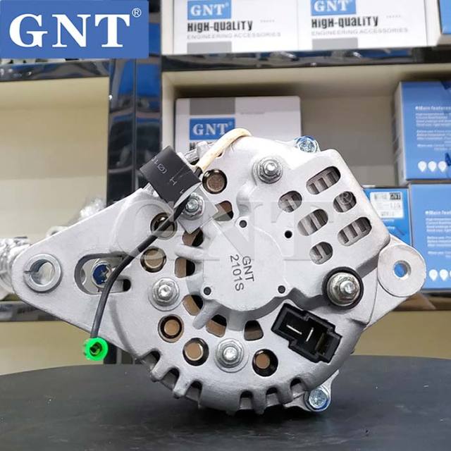 12V 45A Alternator compatible with KOMATSU 3D84 Engine LR140721 LR140721B LR140721C LR140721D LR140721E LR140727 1752564011 1983677200