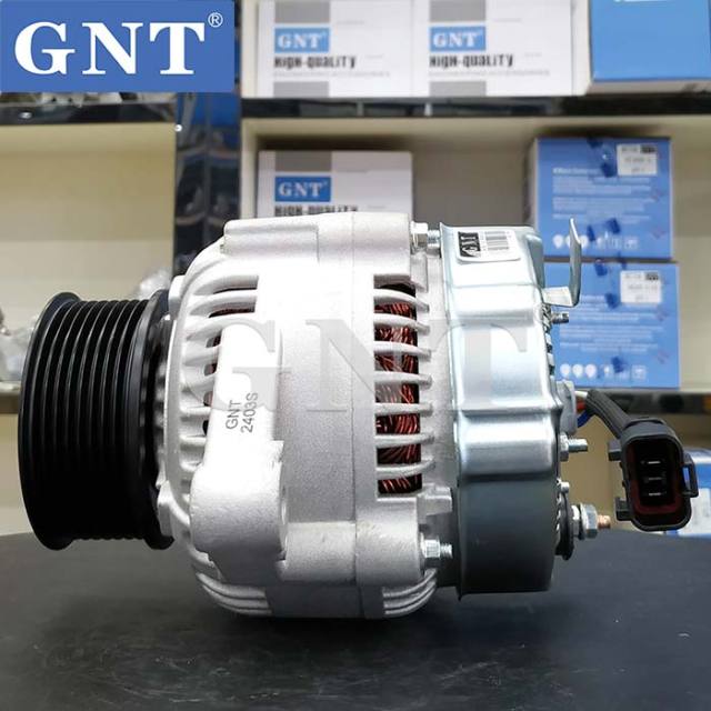 24V 40A Alternator compatible with KOMATSU 6D102 Engine 1012114310 1022112820 1022119060 6008613410 6008613411 6008613420 6008216410