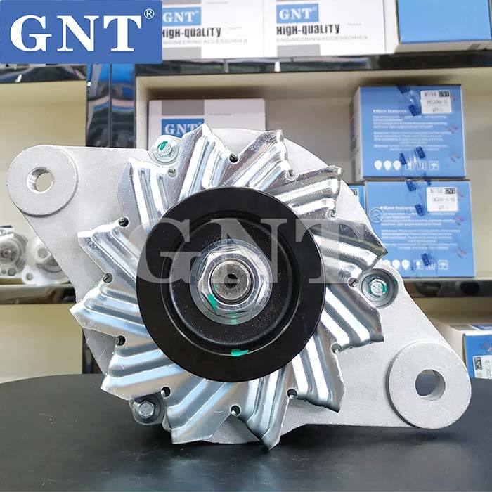 24V 40A Alternator compatible with KOMATSU 6D108 6D125 D65E Engine 6008253111 6008253120 6008253150 6008253160 6008253161 6008253210