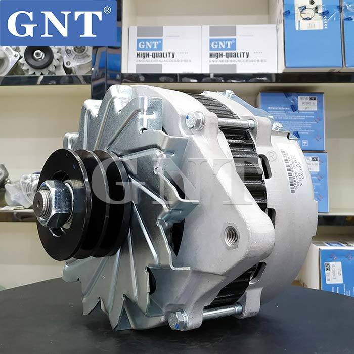 24V 90A Alternator compatible with KOMATSU 6D140 Engine 0350008030 0350008040 0350008350 0350008360 0350008380 0350008390 0350008410