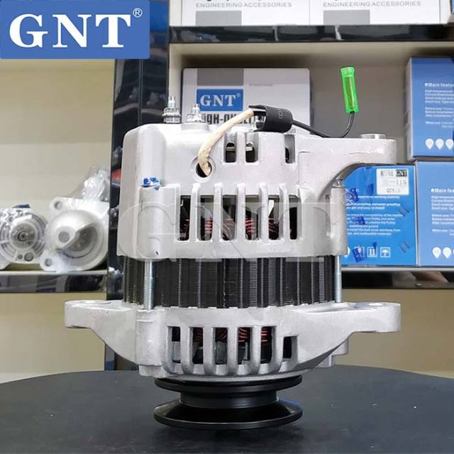 12V 45A Alternator compatible with KOMATSU 3D84 PC30 Engine 12993077210 12993077211 12993077212 LRA1950 LRA01950 AM878581 AM880733