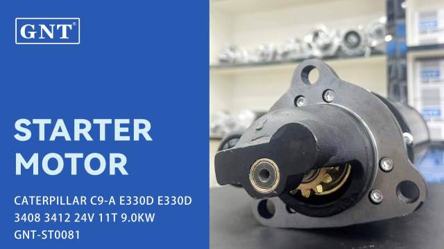 24V 11T Starter compatible with CATERPILLAR E330D E336D Engine 135161 2871253 3021036 3103952 3603862RX 3604321RX 3910646 121555C91 US864