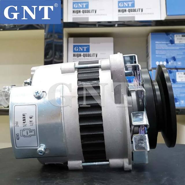 24V 35A Alternator compatible with KOMATSU 4D95 6D95 Engine 6008213840 6008213850 6008213860 6008213870 3066858101 A001T70783 4307228