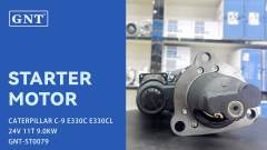 24V 11T Starter compatible with CATERPILLAR C9 Engine 1109493 1109494 1109553 1109630 1109631 1109636 1109638 1109642 1109643 1109646 1109647