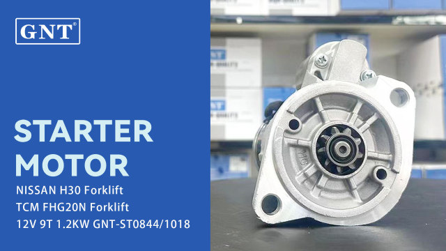 12V 9T Starter compatible with Nissan Forklift H30 Engine M001T60081 M001T60381 M1T60081 M1T60313 M1T60381 2330080G10 23300K9160 23300W9810 20513039