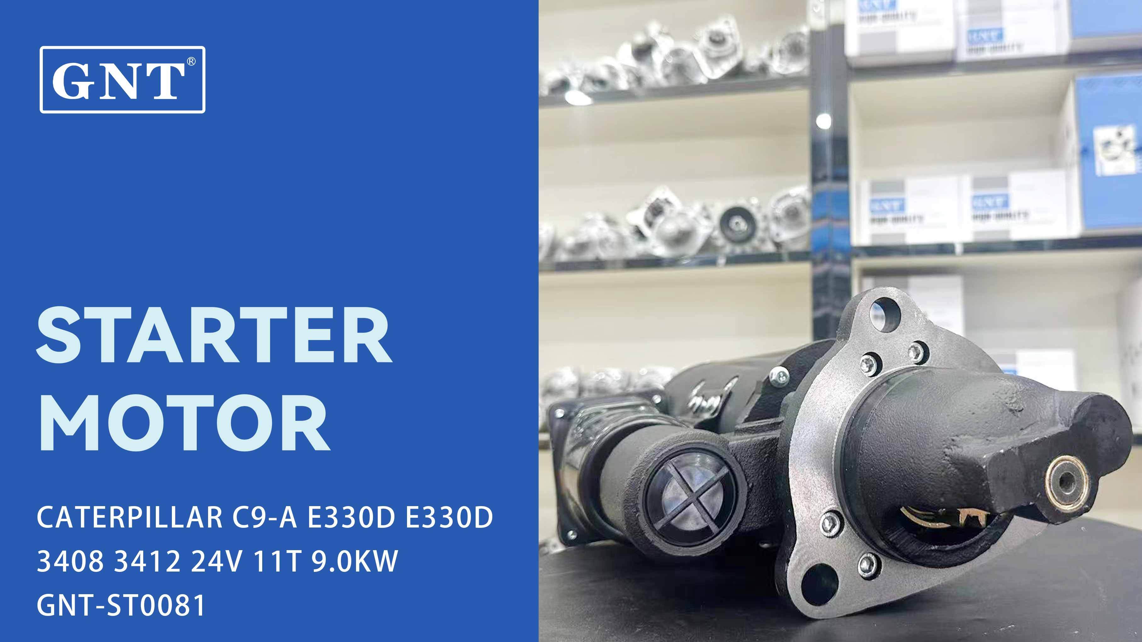 24V 11T Starter compatible with CATERPILLAR E330D Engine 10478946 10478980 10478986 10479010 10479111 10479252 1990344 1990347 1990361