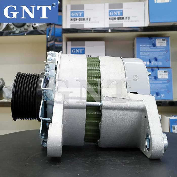 24V 40A Alternator compatible with KOMATSU 6D108 6D125 D65E Engine 6008253111 6008253120 6008253150 6008253160 6008253161 6008253210
