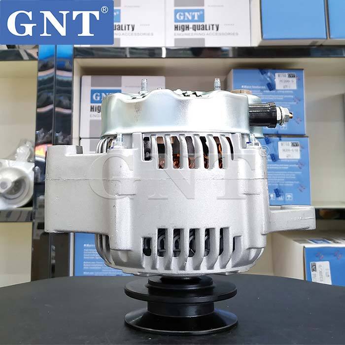 12V 80A Alternator compatible with CATERPILLAR C3.4 3046 Engine 1012114280 1022111440 1022111441 1022115700 DA1366 DRA0256 1927964013