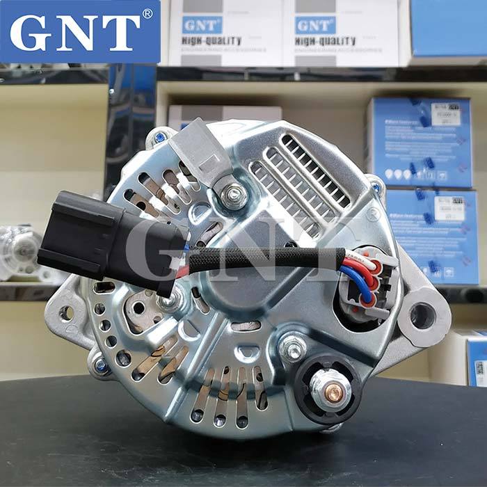 24V 60A Alternator compatible with KOMATSU 6D107 Engine 1012114050 1012117960 1022114050 9761219796 6008616410 60086164102 6008616420