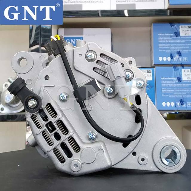 24V 50A Alternator compatible with MITSUBISHI D04FR SK140-8 Engine 8973750171 8980921160 8980921161 89980921160 71440523 32G6800100