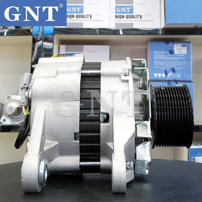 24V 50A Alternator compatible with MITSUBISHI D04FR SK140-8 Engine 0350004598 0350004838 0350004848 0620000130 60086103111 71440471