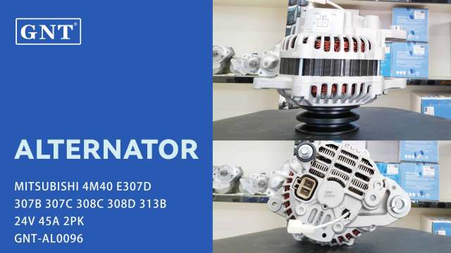 24V 45A Alternator compatible with MITSUBISHI 4M40 E307D Engine A003TA8199 A3TA8199 ME108147 A003T8199 1397850 CAL35642AS CAL35642GS