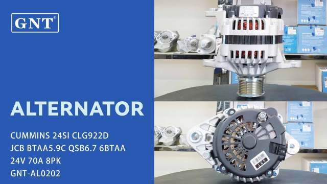 24V 70A Alternator compatible with CUMMINS 6BT5.9 24SI Engine 5282841 C3972735 71440388 71440473 71440537 LRA38125 LRA03812 CU5282841