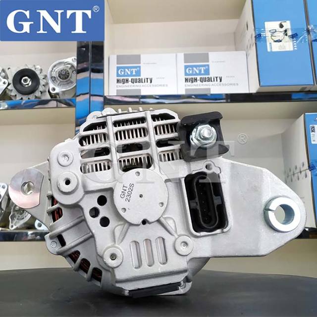 24V 130A Alternator compatible with VOLVO DH12D340 Engine 7420842445 7420849351 7420862899 7421429786 860804GB AVi147J3110HD AVI147J3120HD