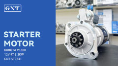12V 9T Starter motor compatible with Kubota V3300 Engine 1G48463010 1G48463011 1G48463012 1G48463013 1G48463014 1G77263010 1G77263011