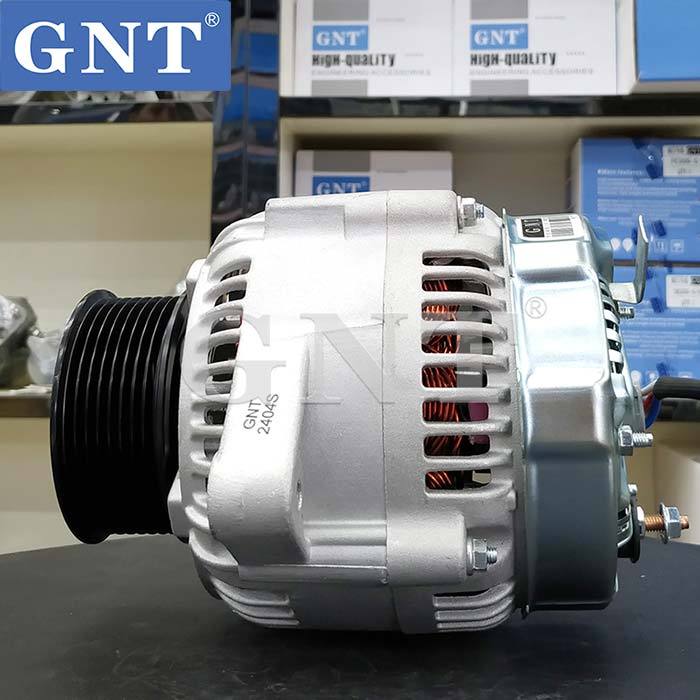 24V 60A Alternator compatible with KOMATSU 6D107 PC200-7 Engine CAL40611AS DA2829 DRA1719 LRA3556 LRA03556 12775N 1309901ND ALN4113RB