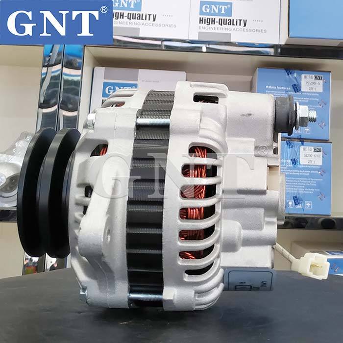 24V 45A Alternator compatible with MITSUBISHI 4M40 E307D Engine A003TA8199 A3TA8199 ME108147 A003T8199 1397850 CAL35642AS CAL35642GS