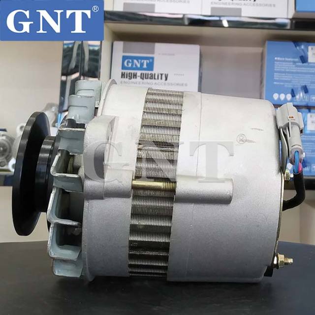 24V 30A Alternator compatible with ISUZU 4BD1 4BG1 Engine 0330006540 0330006541 0330006542 12361R 301N22085Z ALK0418WA 112168