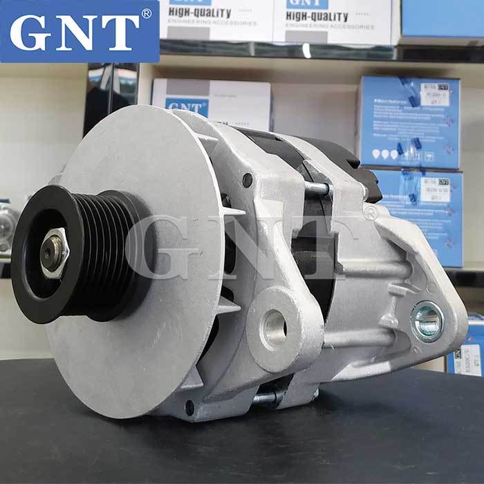 24V 80A Alternator compatible with CUMMINS 6BT5.9 Engine 6735816230 76193539 MDA3922 MDA3946 21E640030 21EA00050 21Q641000 LRA2997 LRA02997