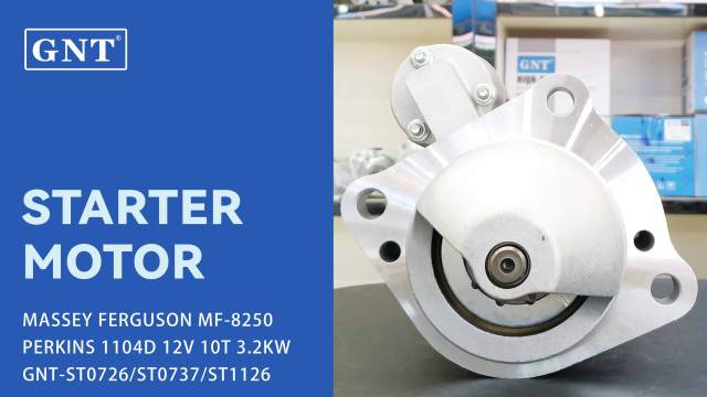 12V 10T Starter compatible with PERKINS 1104D Engine AZF4111 AZF4132 AZF4264 AZF4321 AZF4569 AZJ3369 IS1071 IS1019 IS1195 6911913 7020620