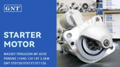 12V 10T Starter compatible with PERKINS 1104D Engine 28738071 2873K404 2873K621 2873K632 3586847 T400267 T400268 T410874 T410861