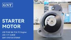 24V 11T Starter compatible with JCB JS210 JS220 Engine 11131303 11131805 11131849 11131995 11132230 AZF4211 AZF4225 AZF4267 AZF4338