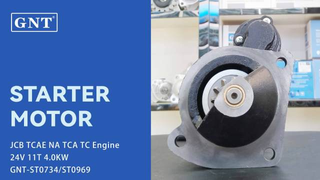 24V 11T Starter compatible with JCB JS210 JS220 JS235 Engine STI6742RB STI6742WA CST21617AS CST21617GS STI6742LC STI6742MA STI6742SU