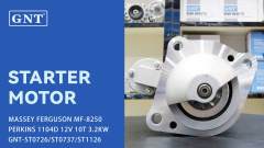 12V 10T Starter compatible with PERKINS 1104D 1144T Engine 11445780 STI0100RB STI0100WA STI0100EC STI0100LC STI0100MA 300N10112Z