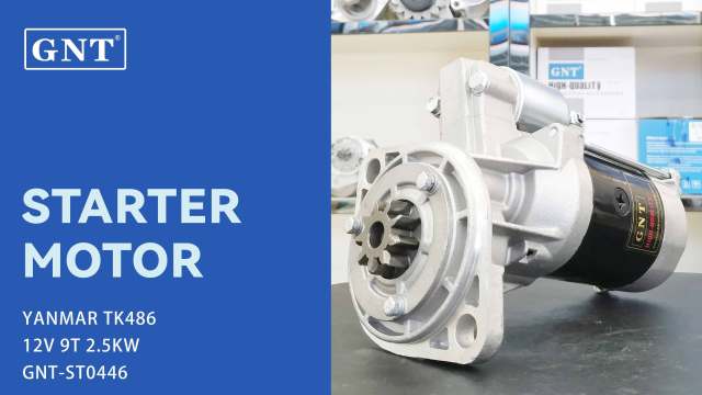 12V 9T Starter compatible with YANMAR TK486 Engine S13407 S13407A S13407B S13407C 452177 452324 8452177 8452324 STH0019BA STH0019DJ