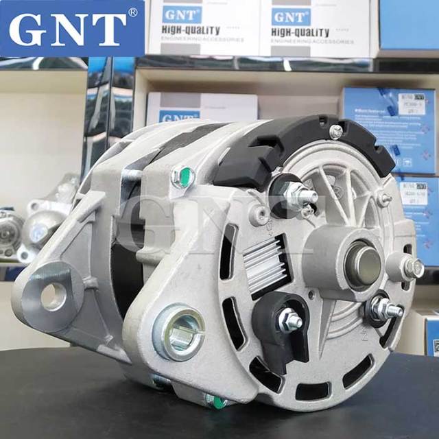 24V 80A Alternator compatible with CUMMINS 6BT5.9 Engine 6735816230 76193539 MDA3922 MDA3946 21E640030 21EA00050 21Q641000 LRA2997 LRA02997