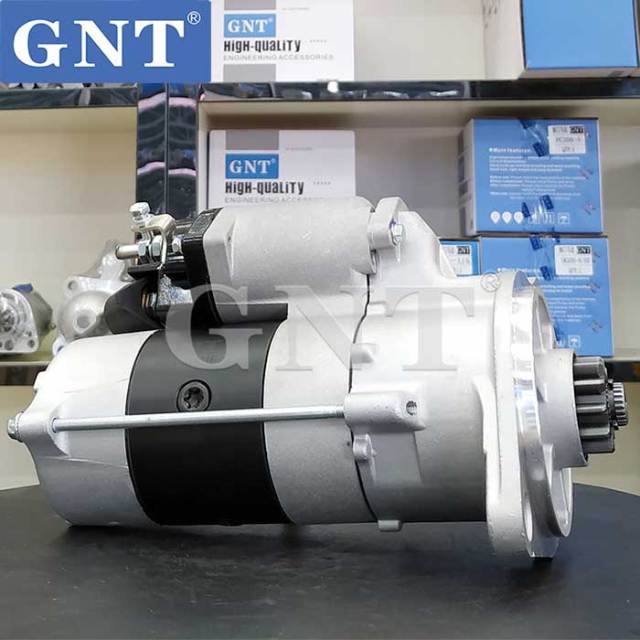 24V 11T Starter compatible with HINO J08E J05E Engine 2810078113B 2810078114 2810078115 QDJ2608 03655020013 03655020017 03655020019 2810078212