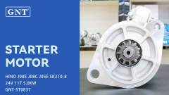 24V 11T Starter compatible with HINO J08E J05E Engine 2810078112 2810078113 2-8100-HN 19271N 300N10227Z STN8112WD 03655020155
