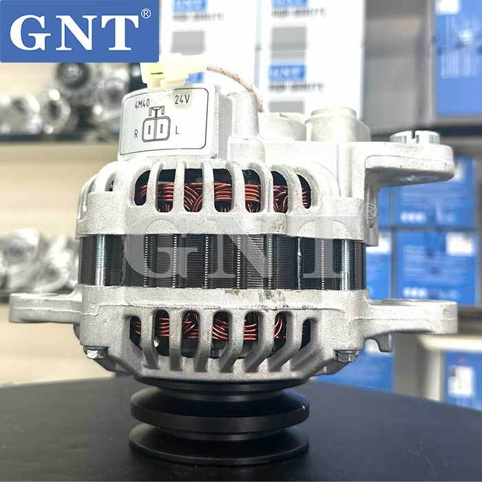 24V 45A Alternator compatible with CATERPILLAR E307D E308 Engine A003T8199 A003TA8199 A3TA8199 ME108147 1397850 CAL35642AS CAL35642GS