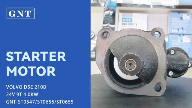 24V 9T Starter compatible with VOLVO D5E Engine AZF4371 AZF4515 IS0842 2913163700 2913184900 IS1366 6200662 7026025A 1480963 861053