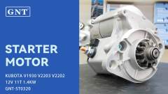 12V 11T Starter compatible with KUBOTA V2202 V1930 Engine 1510963012 1526163012 1560163010 1560163011 1560163012 1562163010 1562163011