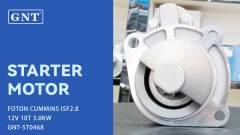 12V 10T Starter compatible with FOTON CUMMINS ISF2.8 Engine M100R2004SE M100R2005SE M100R2005SE-VPP 9142701 STP3314WA S1130101B