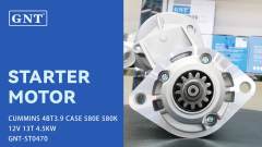 12V 13T Starter compatible with CUMMINS 4BT3.9 Engine 1308066H91 3604485NW 3604485RX 3604660NW 3604660RX 3675154NW 3675154RX 3904466