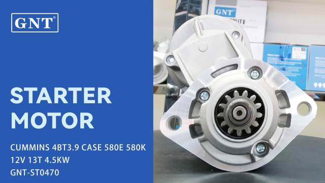 12V 13T Starter compatible with CUMMINS 4BT3.9 Engine 1308066H91 3604485NW 3604485RX 3604660NW 3604660RX 3675154NW 3675154RX 3904466