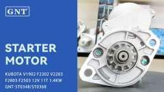 12V 11T Starter compatible with KUBOTA V1902 Engine 0280007830 128000014 1280000140 2280001070 CST40179AS CST40264AS LRS1318 LRS01318