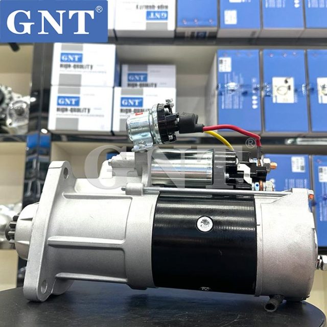 24V 12T Starter compatible with YUTONG Cummins 6CT Engine 100500405 37E1108010 LNMS3504 STD3038WA STP3038RB STP3038WA 1-664-25W