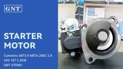 24V 10T Starter compatible with CUMMINS 6BT5.9 Engine 3909914 3918377 3918378 3926932 3926932R 3926932RX 3926932X 4935789 4944701 C3918377