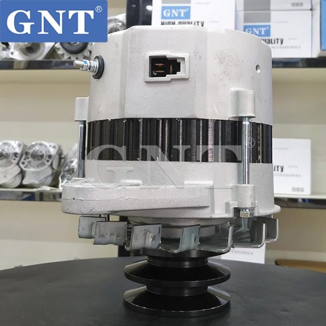 24V 40A Alternator compatible with KOMATSU 6D108 Engine 6008215620 6008215630 6008215640 6008215690 6008215720 6008215990 6008215991